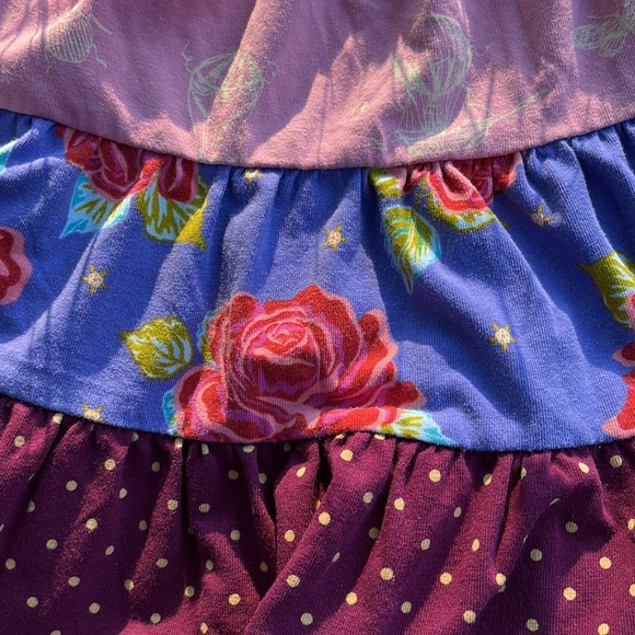 Matilda Jane Brushstroke Gentry tiered skirt from the Paint By Numbers - Picture 10 of 16